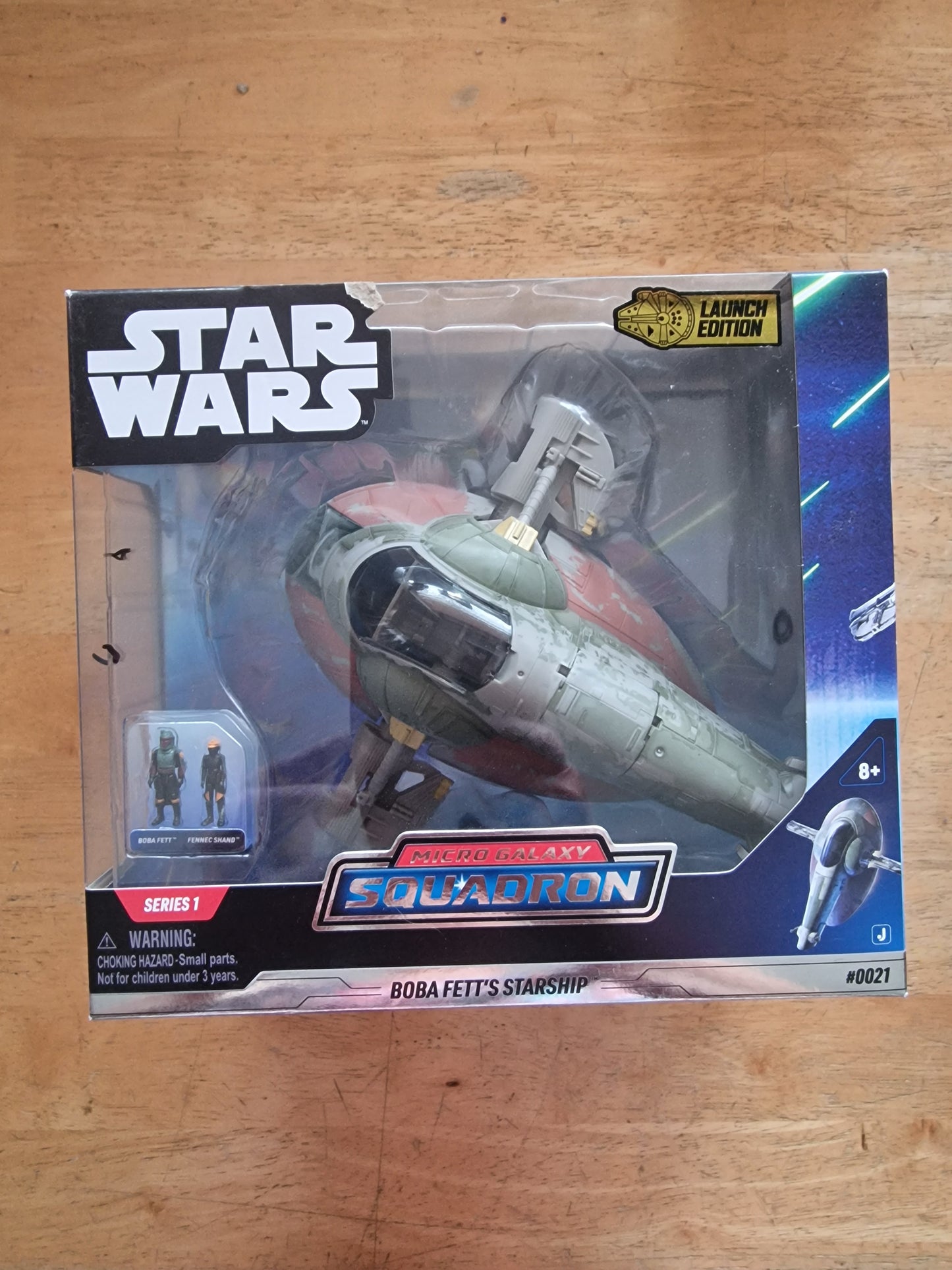 Star Wars Micro Galaxy Squadron 23cm Boba Fett's Starship