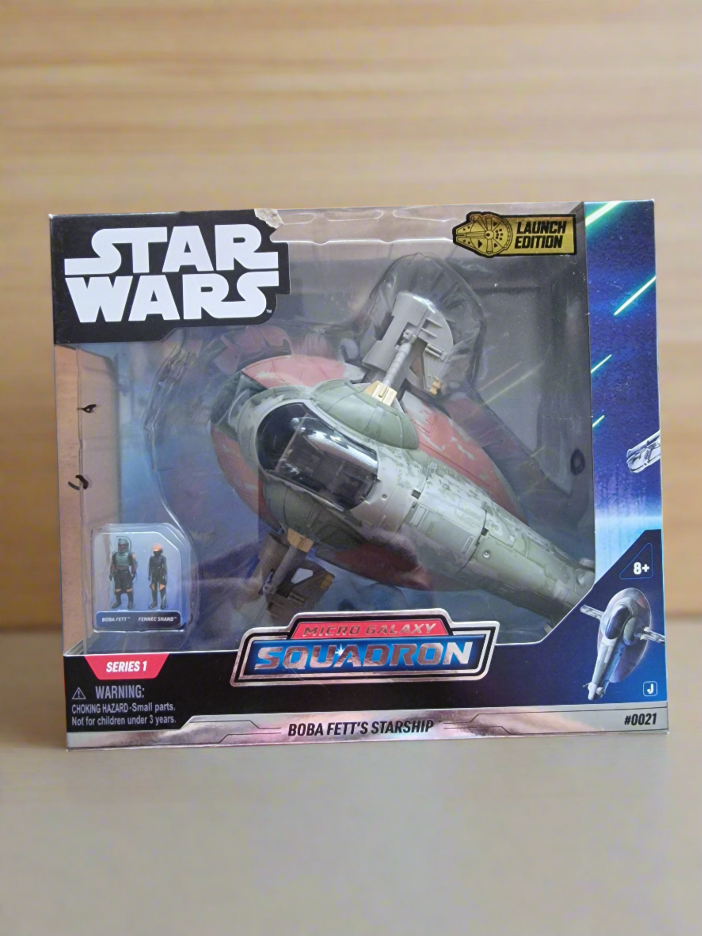 Star Wars Micro Galaxy Squadron 23cm Boba Fett's Starship