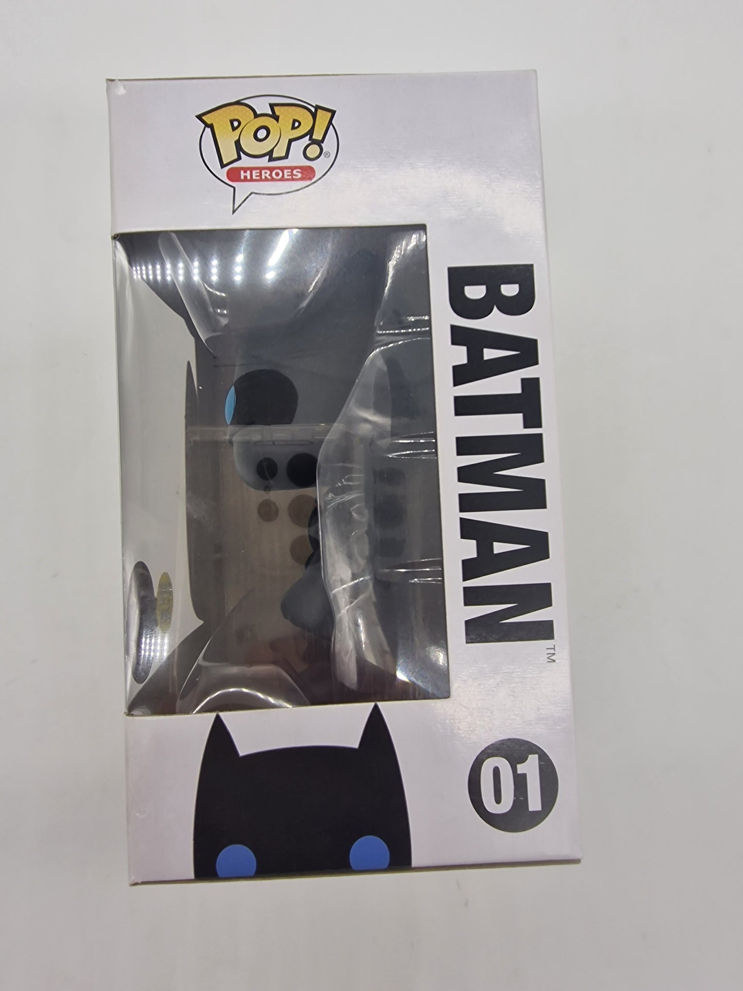 Funko Pop Super Heroes DC BATMAN #01 Exclusive Vinyl Figure Glow In The Dark Exc