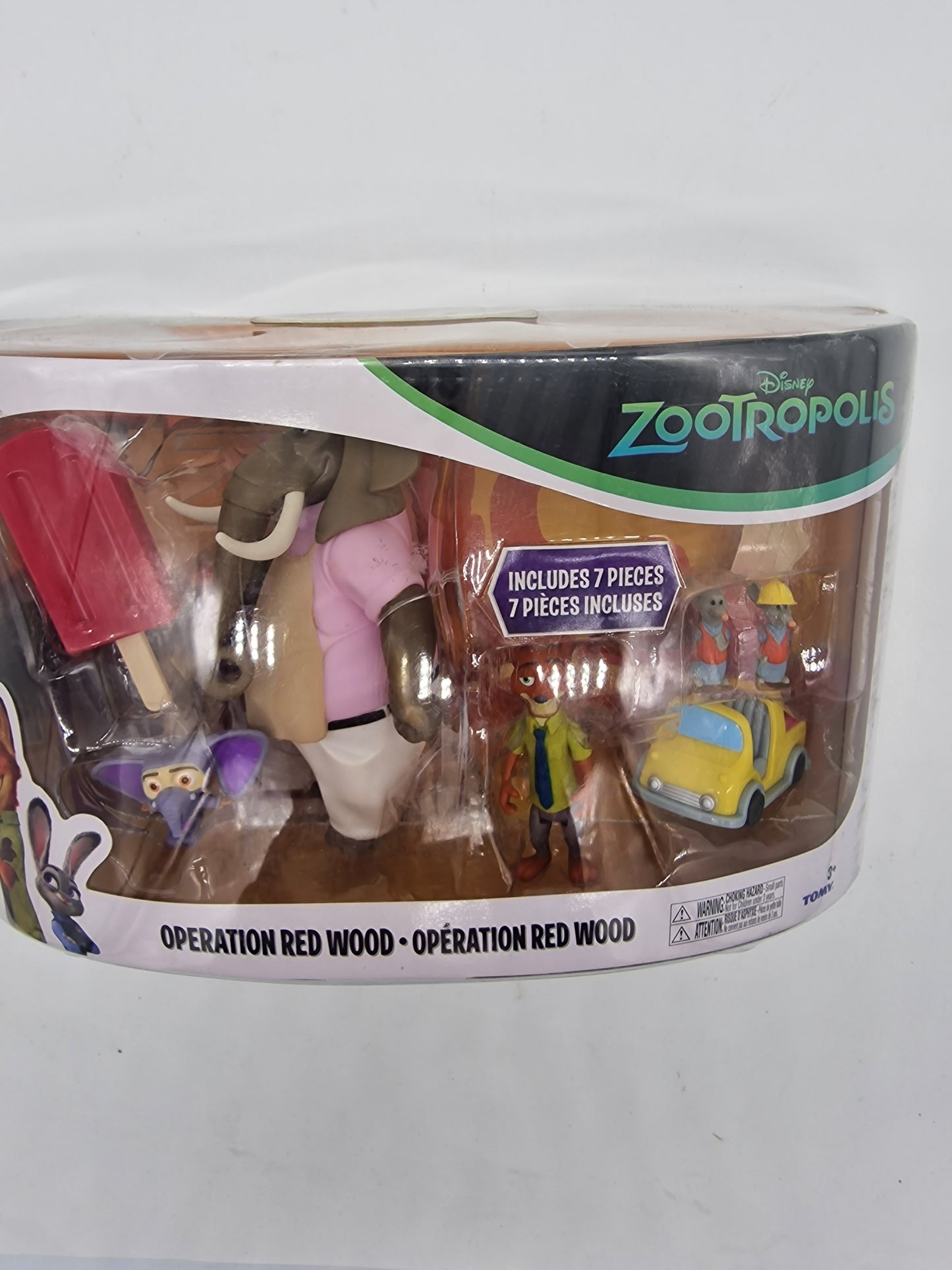 Disney Zootropolis  Operation Red Wood 7 Piece Action Figure Set