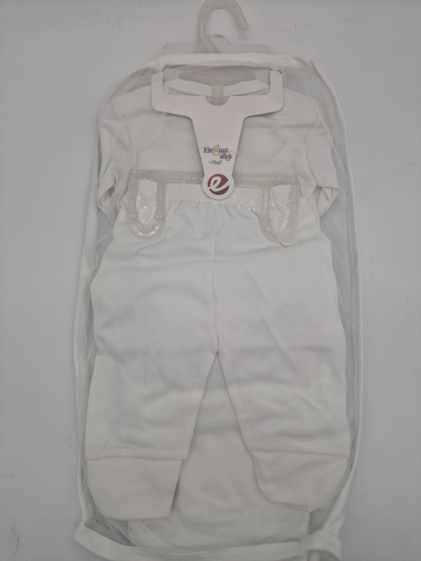 Elegant Kids lilsoft Baby 10 Piece Starter Set Little Bear Design In White