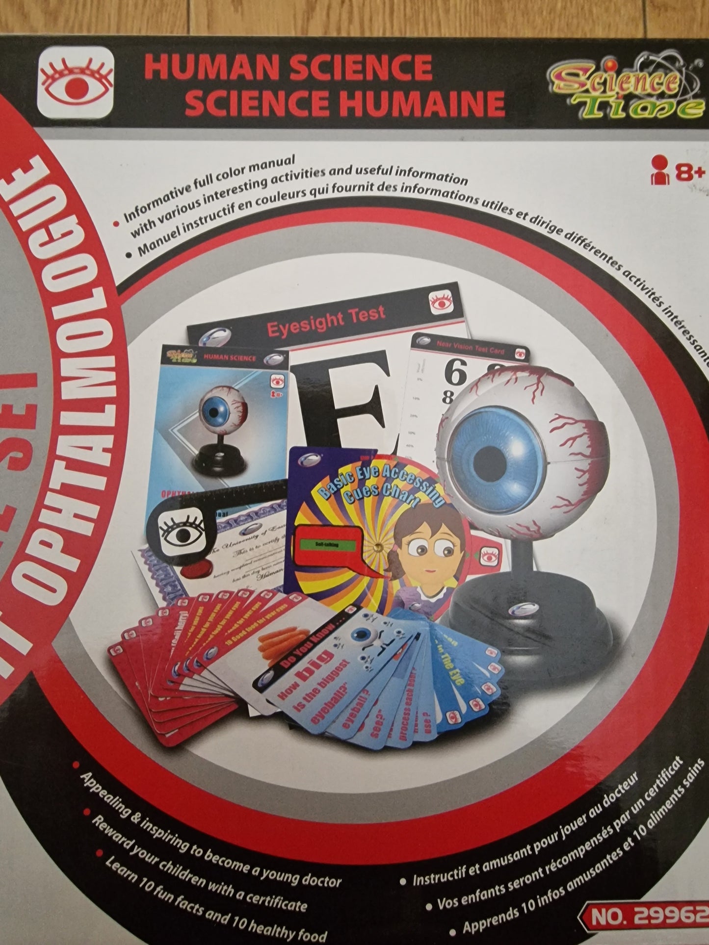 Eastcolight  Science Time Human Ophthmalogy (Eye) Deluxe Set