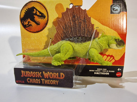 Jurassic World Chaos Theory Dimetrodon Dinosaur Figure Mattel Danger Pack NEW