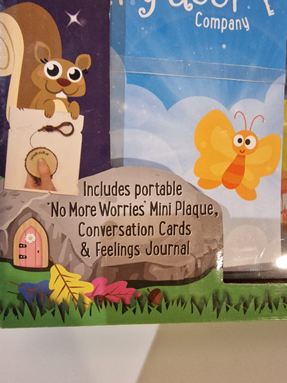 Irish Fairy Door No More Worries Kit Magical Anxiety Comfort Kids Gift NEW