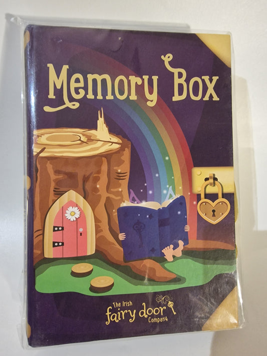 Irish Fairy Door Memory Box Magical Keepsake Gift Kids Treasure Box NEW