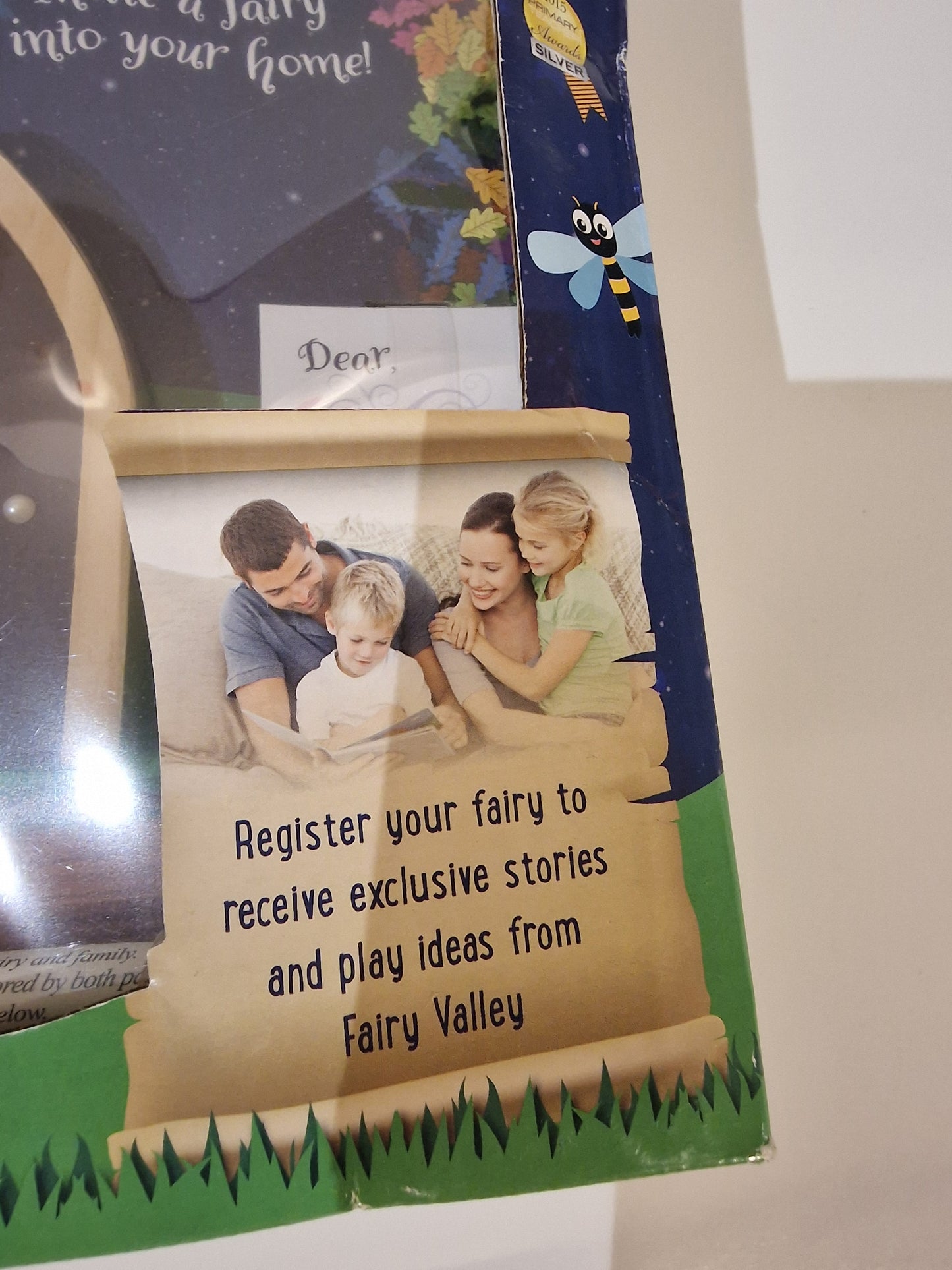 Irish Fairy Door Purple Door Playset Magical Fairy Garden Kit Kids NEW