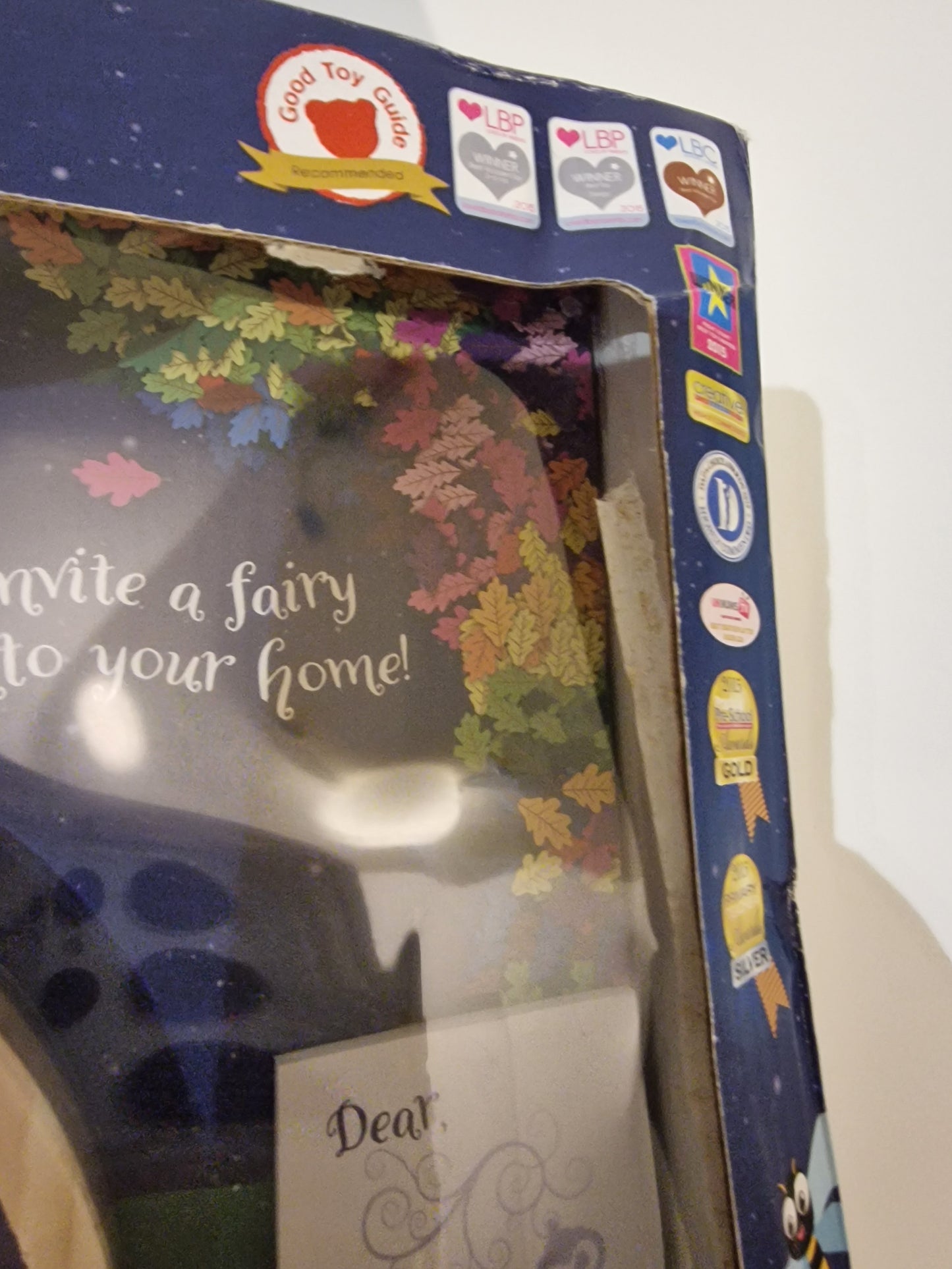 Irish Fairy Door Purple Door Playset Magical Fairy Garden Kit Kids NEW