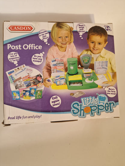 Casdon Irish Post Office Playset Kids Role Play Toy Mail Counter Set NEW