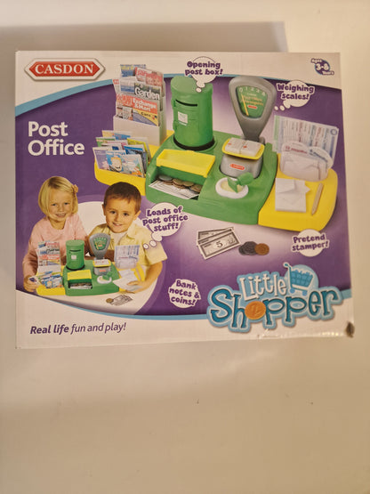 Casdon Irish Post Office Playset Kids Role Play Toy Mail Counter Set NEW
