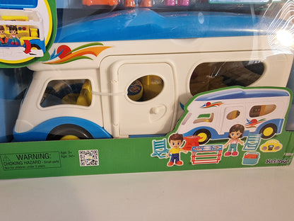 Keenway Camper Paradise Playset Camper Van Toy with Figures & Accessories NEW