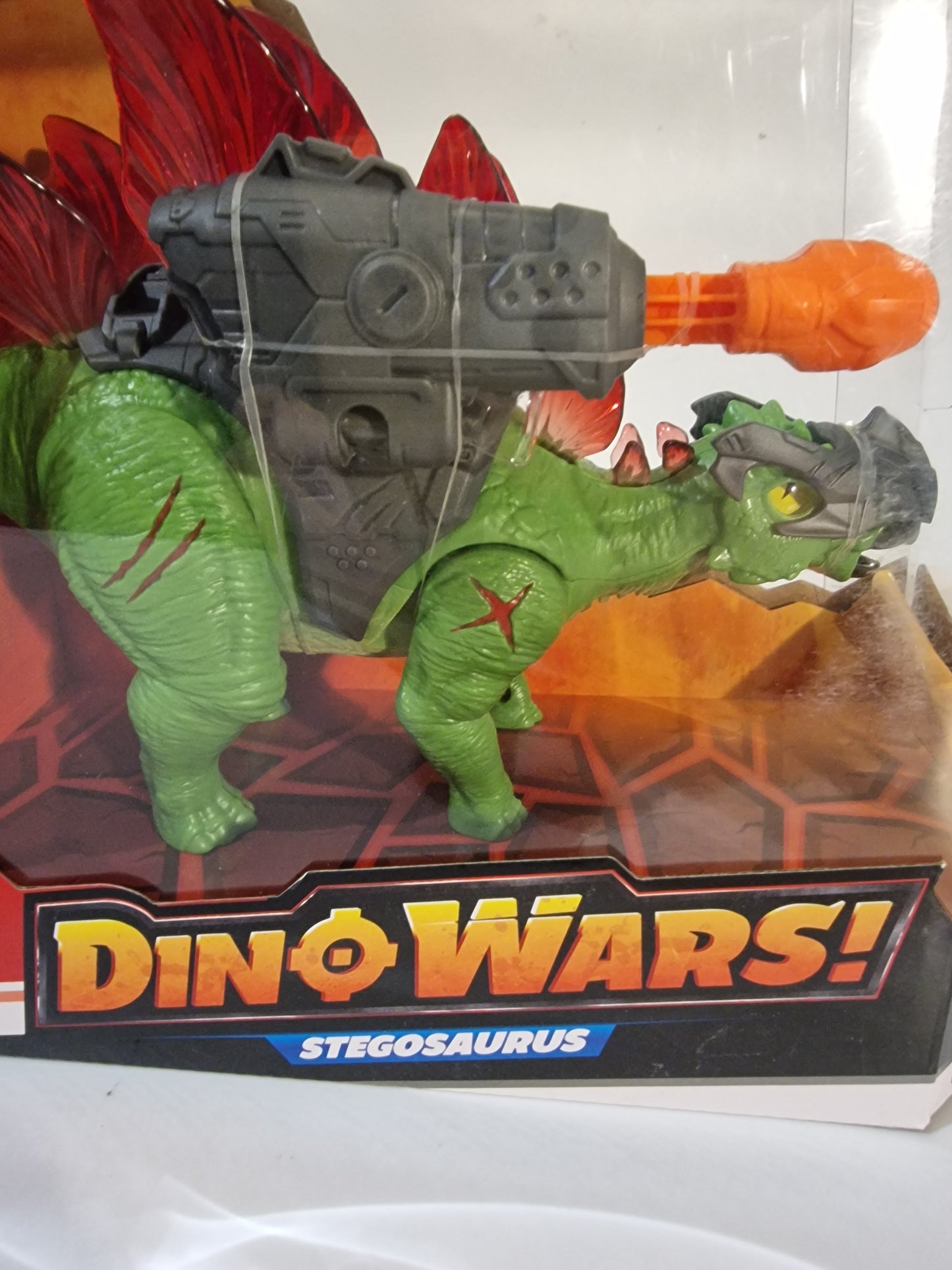 ZURU Robo Alive Dino Wars Stegosaurus Robotic Dinosaur – Lights, Sounds & Firing Weapon!