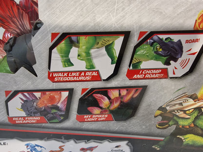ZURU Robo Alive Dino Wars Stegosaurus Robotic Dinosaur – Lights, Sounds & Firing Weapon!