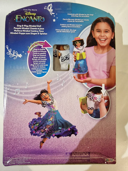 Disney Encanto Sing & Play Mirabel Doll - Jakks Pacific Singing Mirabel Demo Batteries Flat