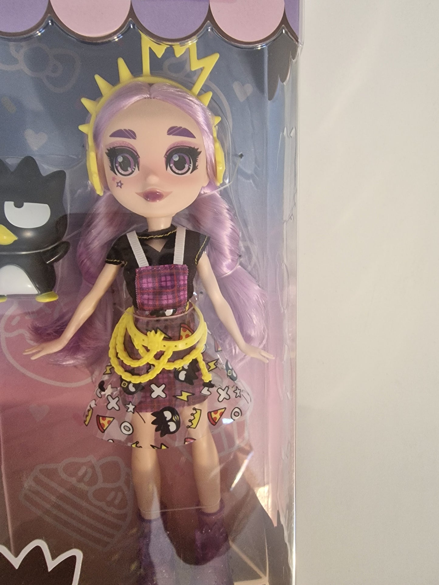 Mattel Hello Kitty & Friends Jazzlyn Doll & Badtz-Maru Figure - New In Box