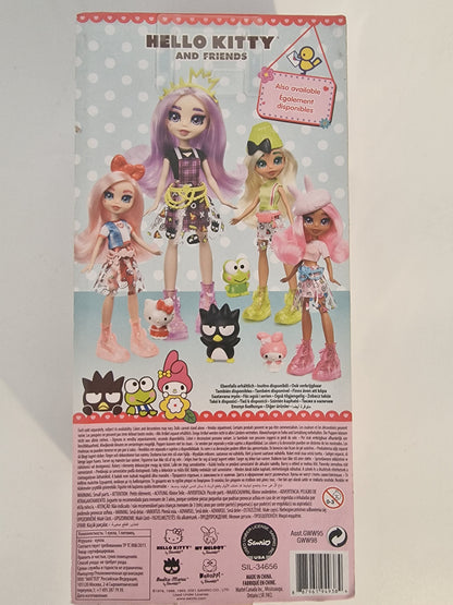 Mattel Hello Kitty & Friends Jazzlyn Doll & Badtz-Maru Figure - New In Box