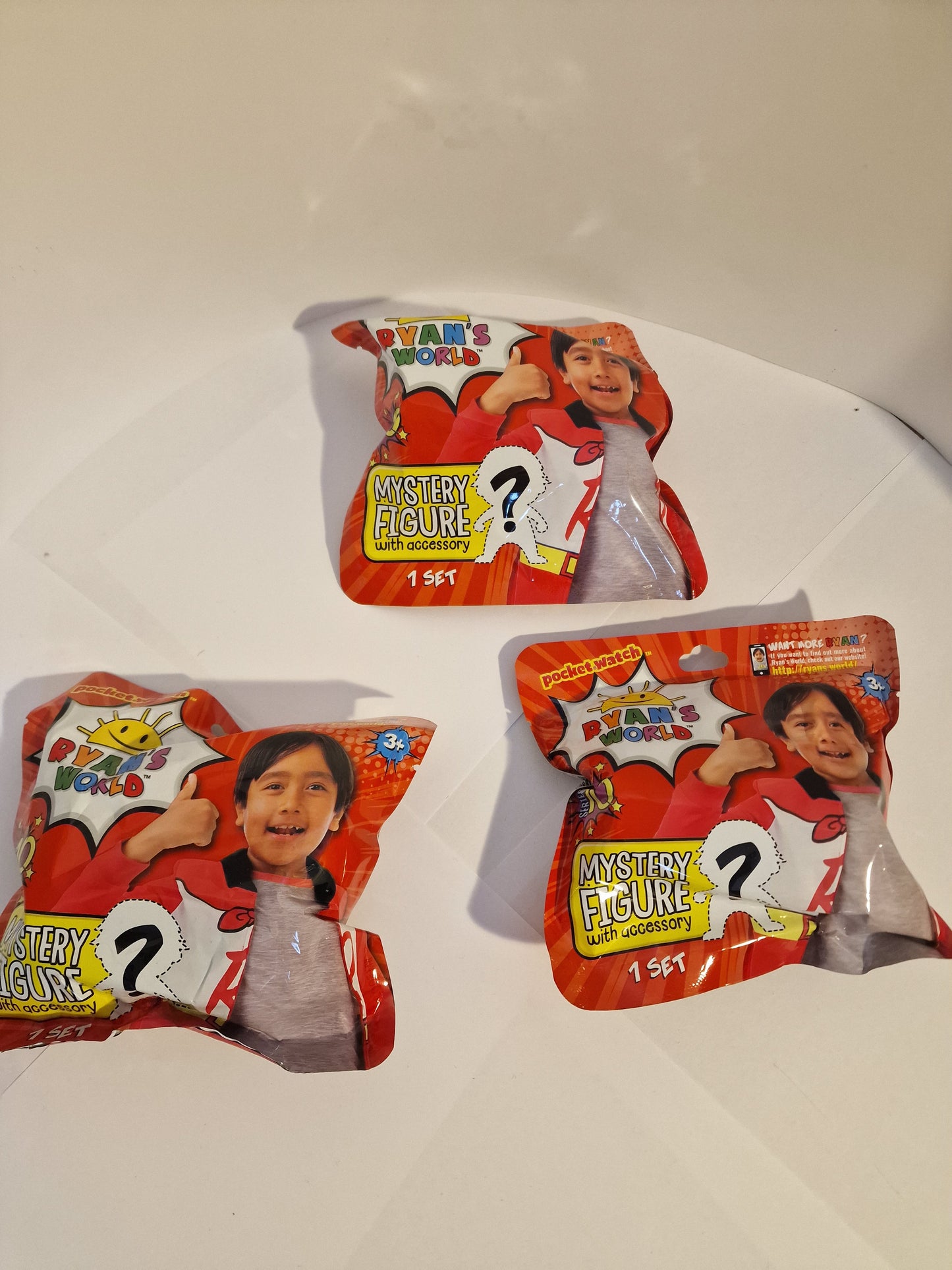 Ryan’s World Series 10 Mystery Action Figures - Bundle of 3 Blind Bags
