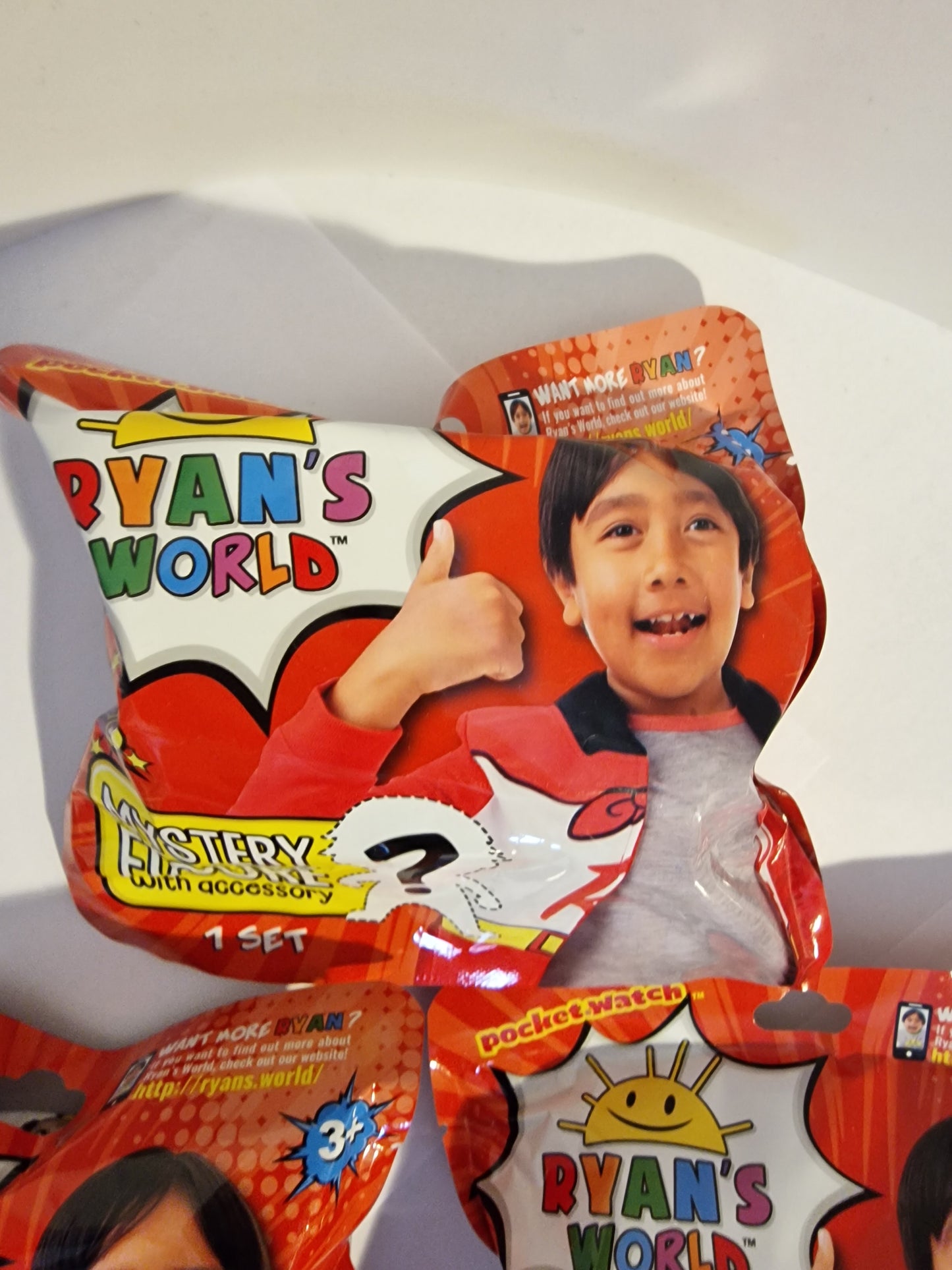 Ryan’s World Series 10 Mystery Action Figures - Bundle of 3 Blind Bags