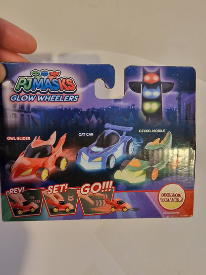 PJ Masks Glow Wheelers Owlette Owl Glider Vehicle - Lights & Sounds