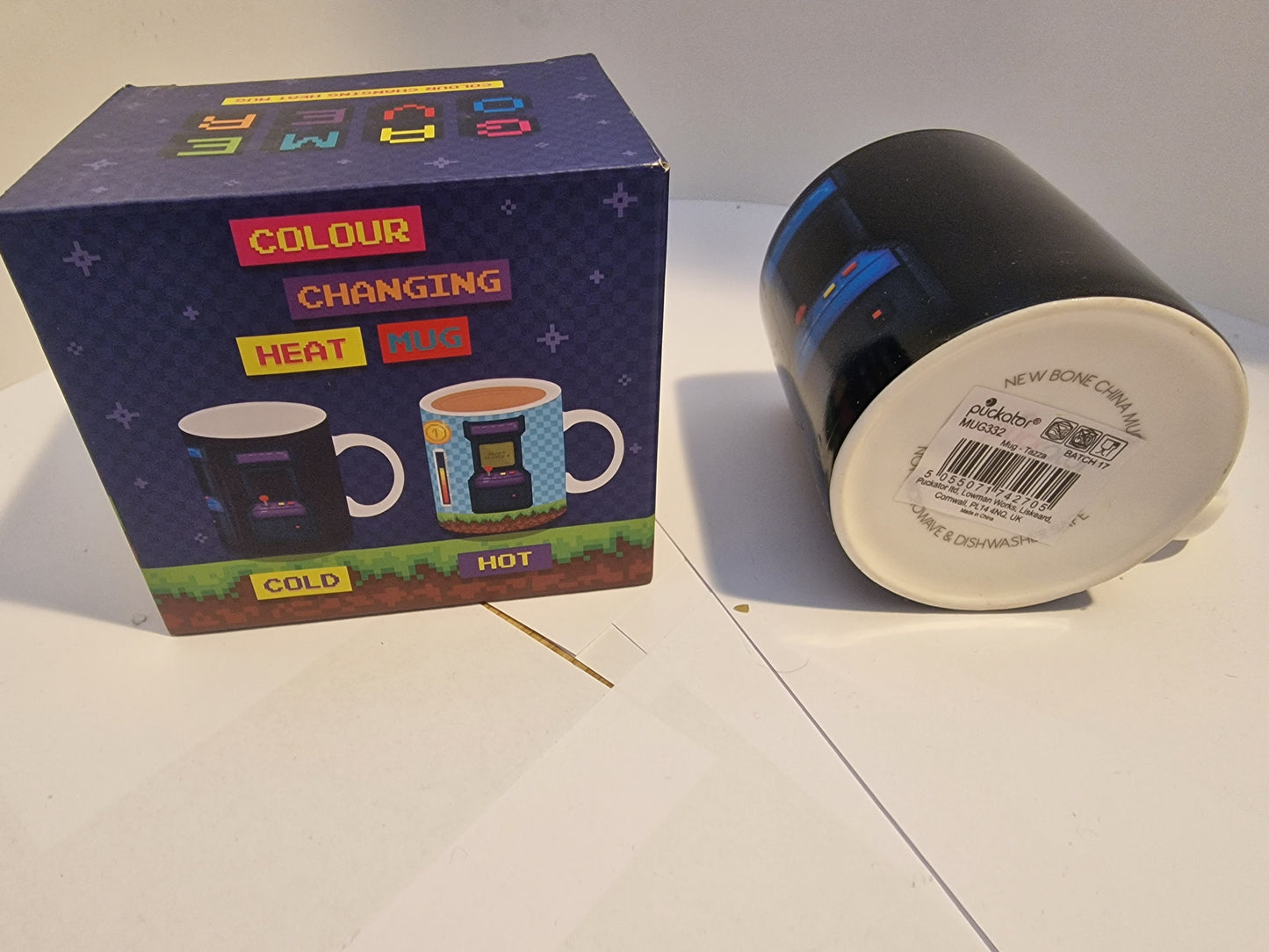 Game Over Heat Changing Coffee Mug - Retro Arcade Gamer Gift