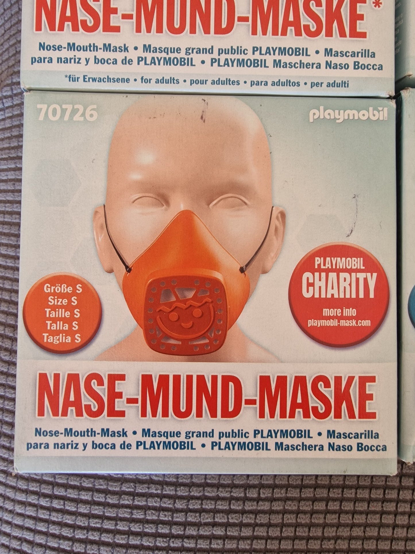 Playmobil Collector's Edition Nose-Mouth Masks - Full Set of 4