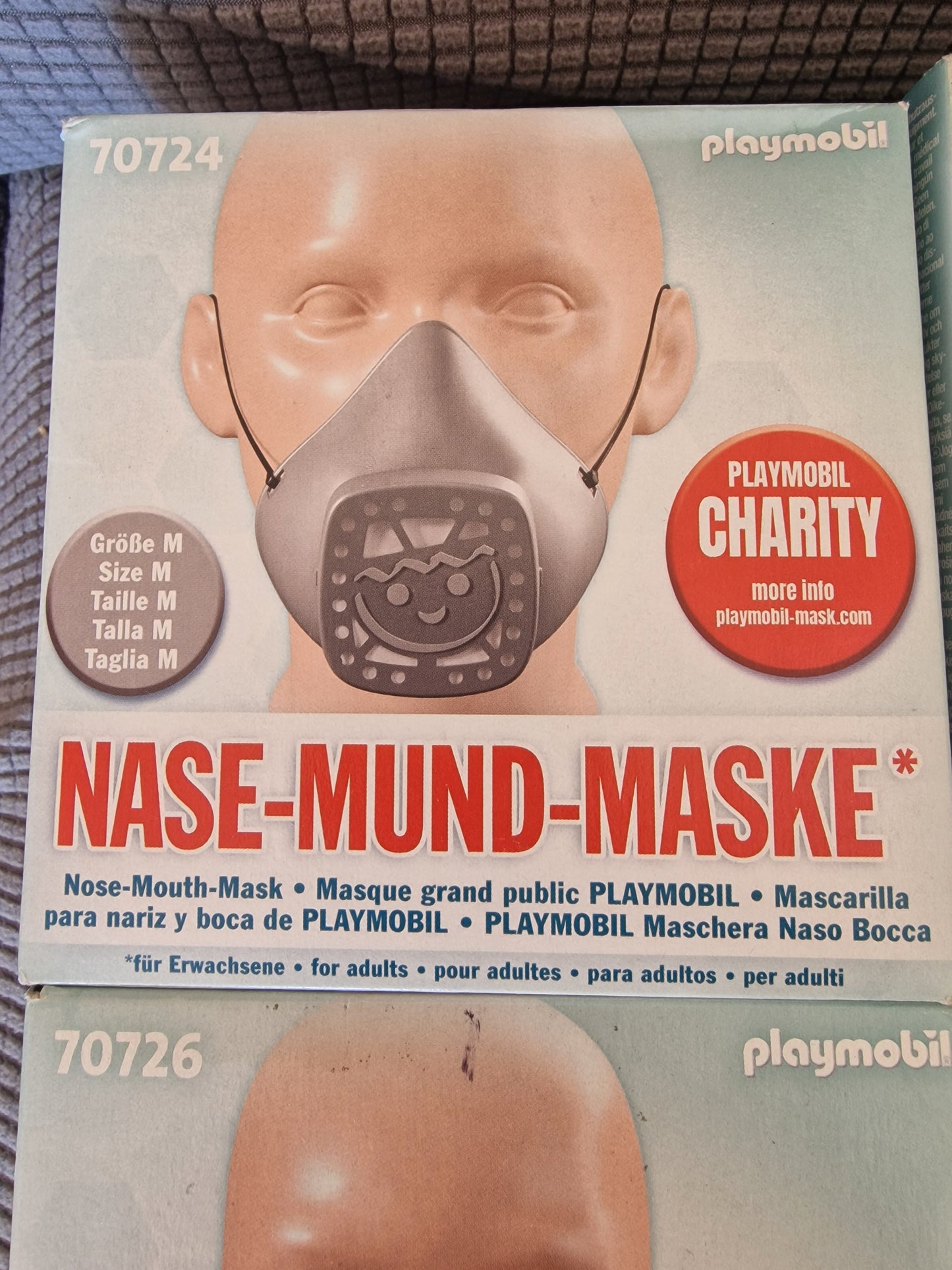 Playmobil Collector's Edition Nose-Mouth Masks - Full Set of 4