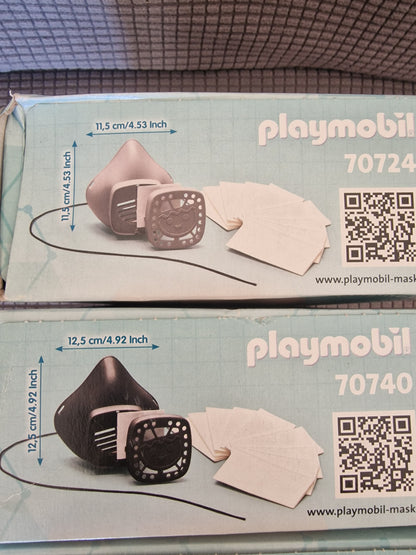 Playmobil Collector's Edition Nose-Mouth Masks - Full Set of 4