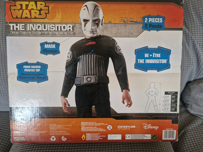 Official Star Wars Rebels: The Inquisitor Deluxe Kids' Costume with Mask