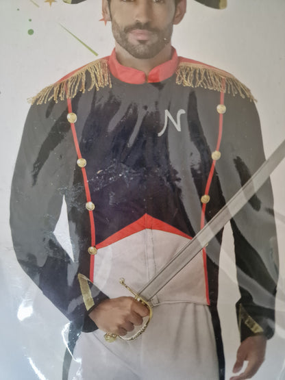 Napoleon Bonaparte Men's Deluxe Historical Costume – 5-Piece Emperor Set M-L