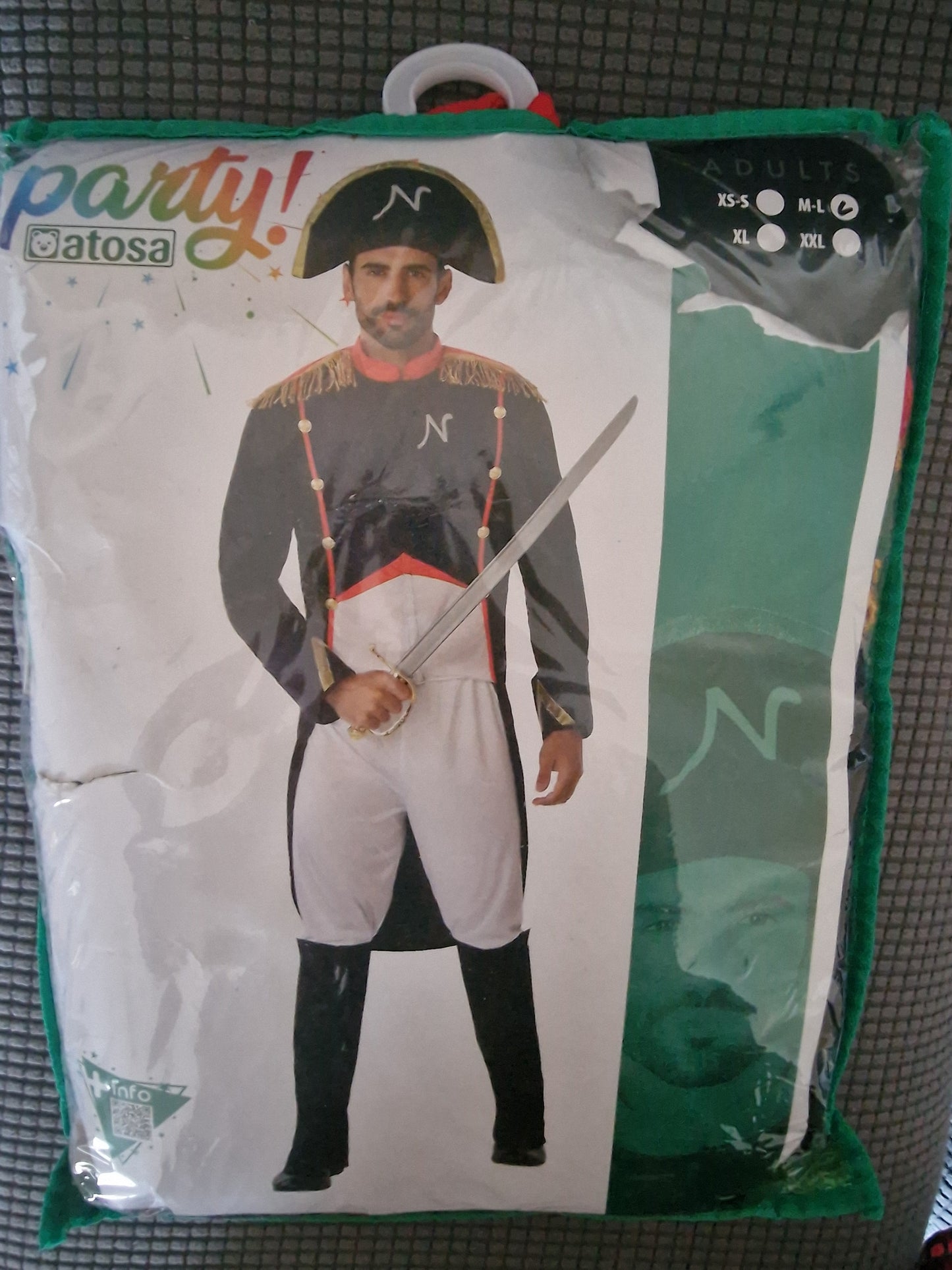 Napoleon Bonaparte Men's Deluxe Historical Costume – 5-Piece Emperor Set M-L