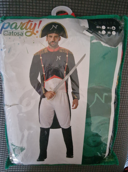 Napoleon Bonaparte Men's Deluxe Historical Costume – 5-Piece Emperor Set M-L