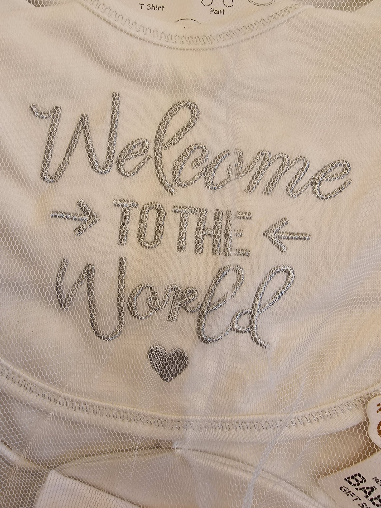 Lilsoft 'New Journey' 10-Piece Luxury Cotton Baby Gift Set – Unisex White & Silver