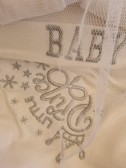 Lilsoft 'New Journey' 10-Piece Luxury Cotton Baby Gift Set – Unisex White & Silver