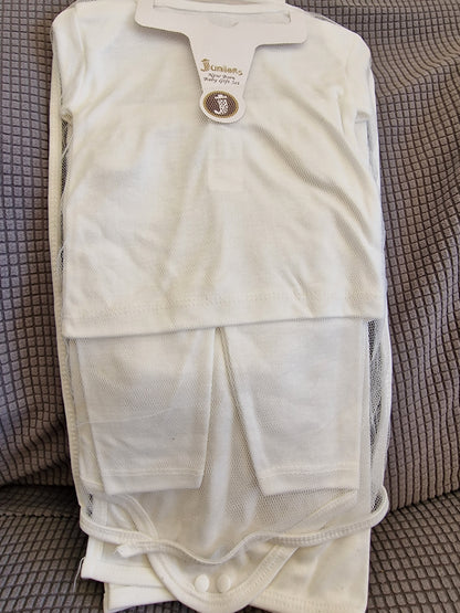 Lilsoft Newborn Baby Boy 11-Piece Gift Set - "Little Prince" White & Gold Starter Set