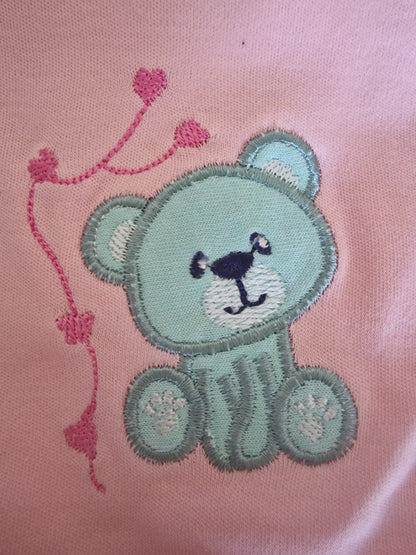 Carter’s 5-Piece Baby Girl Starter Set – Pink & Mint Bear Collection