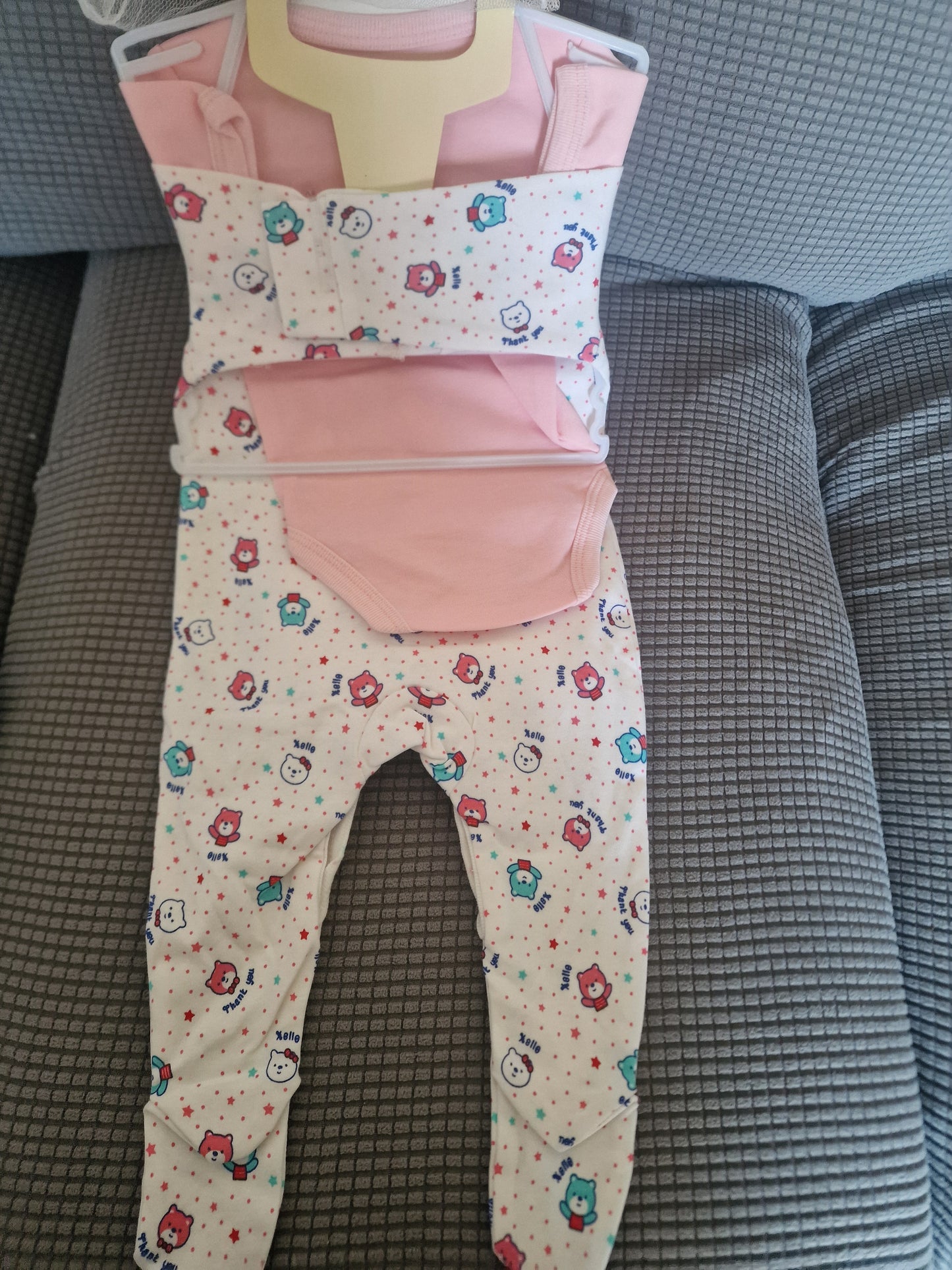 Carter’s 5-Piece Baby Girl Starter Set – Pink & Mint Bear Collection