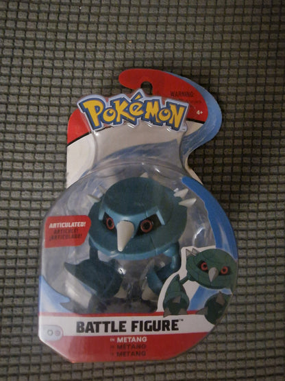 Pokémon Metang 3" Battle Figure – 2018 WCT Series 1 (New & Sealed)