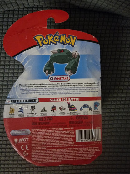 Pokémon Metang 3" Battle Figure – 2018 WCT Series 1 (New & Sealed)