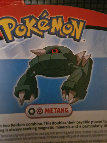 Pokémon Metang 3" Battle Figure – 2018 WCT Series 1 (New & Sealed)