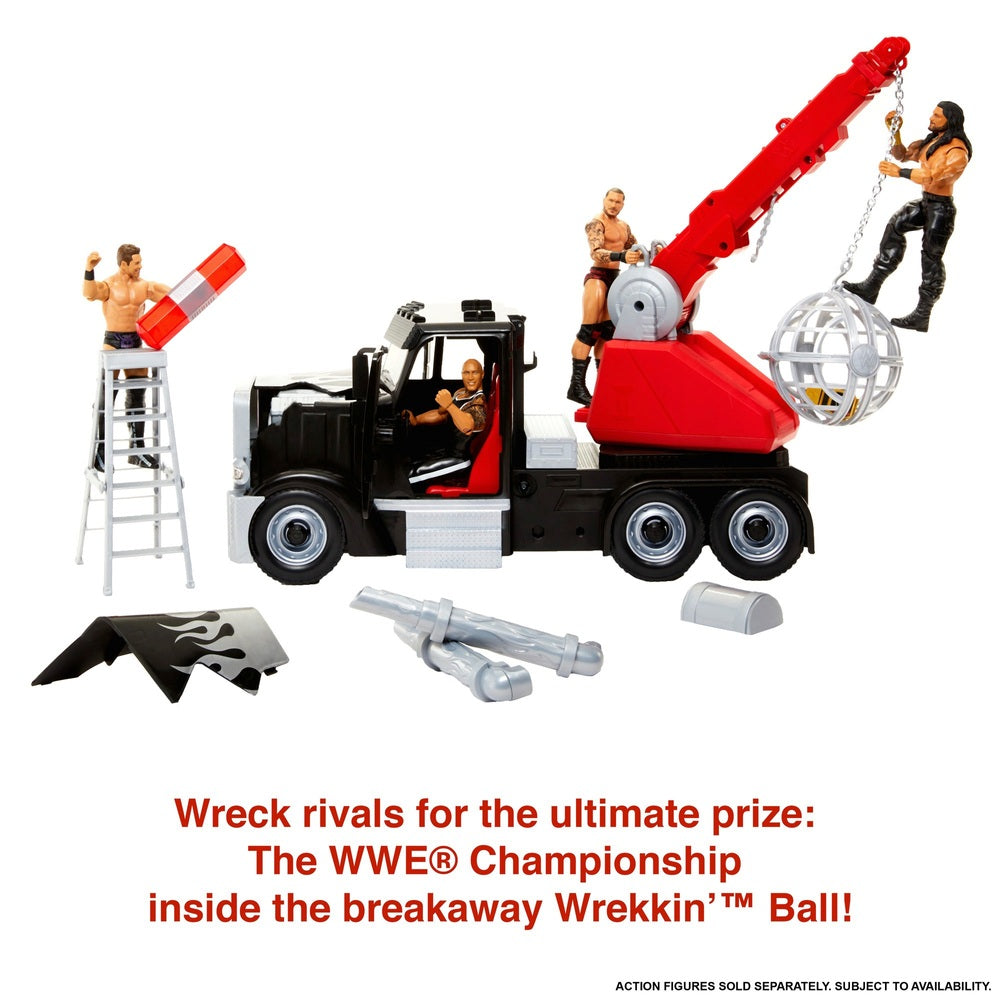 WWE Wrekkin' Rampage Rig Vehicle Playset