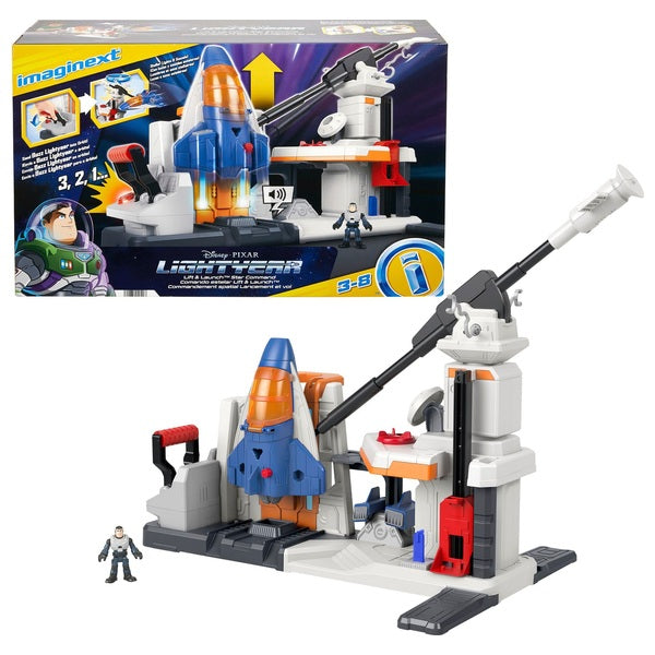 Disney Pixar Lightyear Imaginext Lift and Launch Star Command Playset