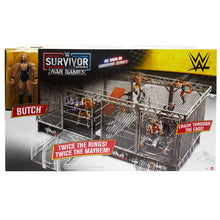 Load image into Gallery viewer, WWE Survivor Series TakeOver War Games Playset with Butch Action Figure