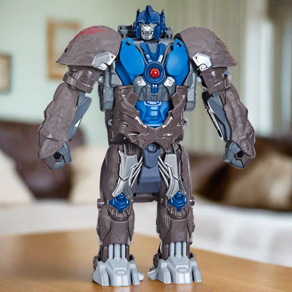 Transformers: Rise of the Beasts Smash Changer 23cm Optimus Primal Action