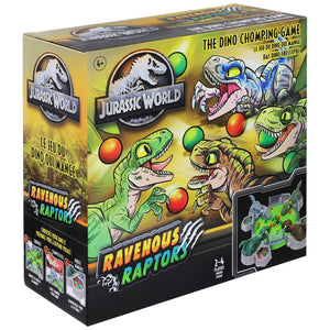 Jurassic World Ravenous Raptors Dinosaur Board Game
