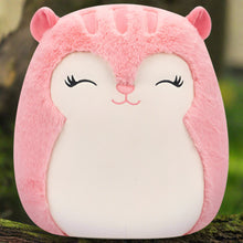 Load image into Gallery viewer, Squishmallows Fuzz-A-Mallows 30cm Amina the Pink Squirrel Soft Toy