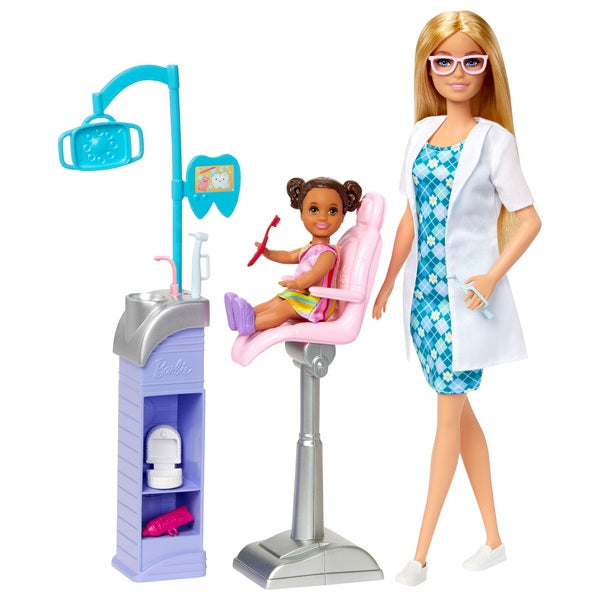 Barbie Collectable Fashion Dentist Doll Playset with Accessories