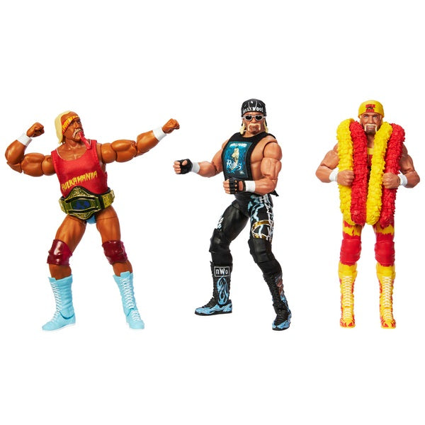 WWE Elite Hulk Hogan 40th Anniversary Action Figure 3 Pack