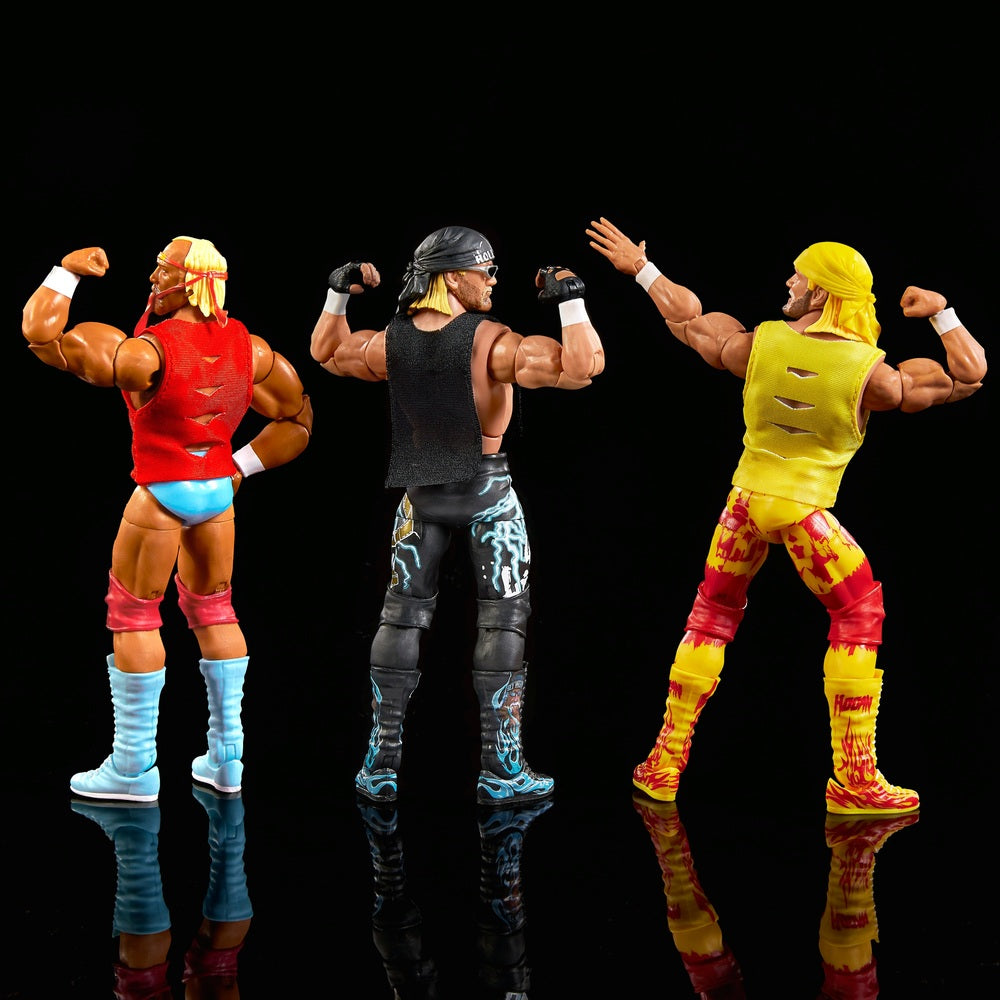 WWE Elite Hulk Hogan 40th Anniversary Action Figure 3 Pack