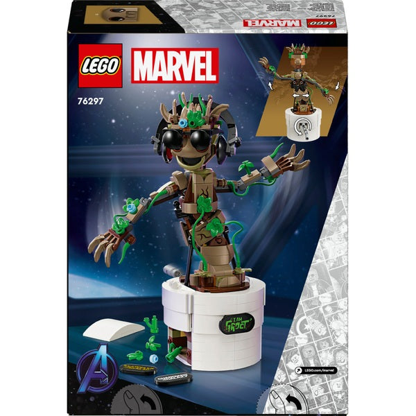 LEGO Marvel 76297 Dancing Groot Set