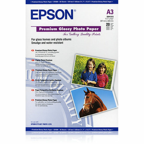 Glossy Photo Paper Epson Premium Glossy A3