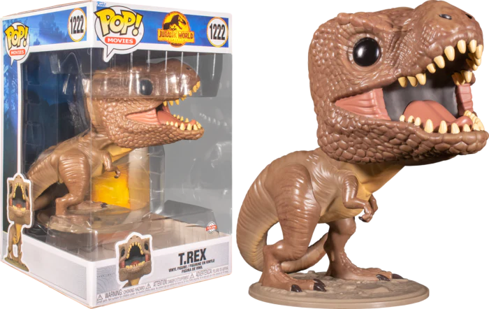 Funko Pop! Movies T.Rex  Jurassic World Dominion  10" Inch No. 1222